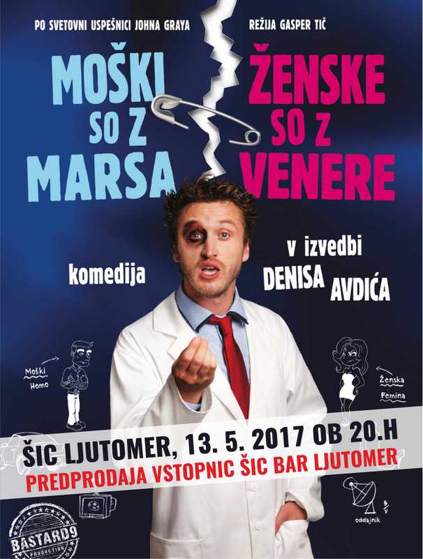 Moški so z Marsa, ženske so z Venere Moški so z Marsa, ženske so z Venere